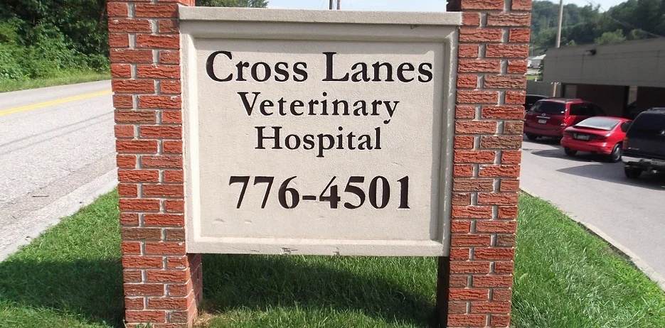 Cross Lanes Veterinary Hospital  Sign